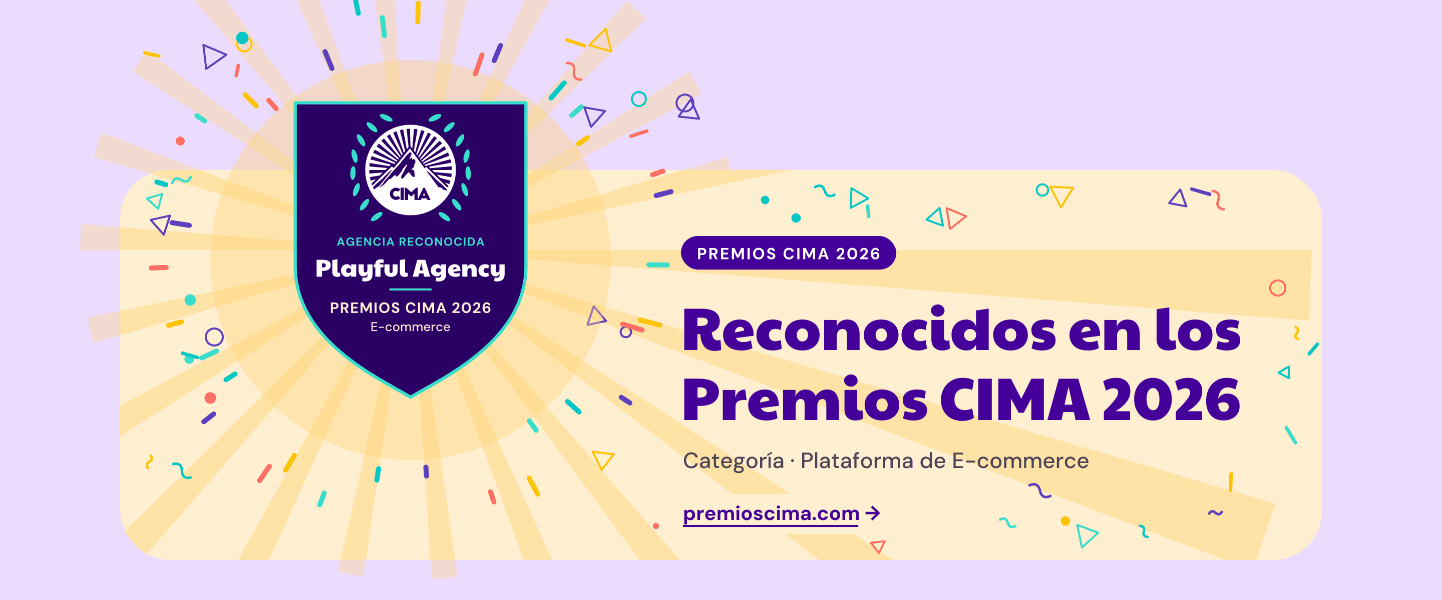 Playful Agency, agencia reconocida en los Premios CIMA 2026, categoría Plataforma de E-commerce